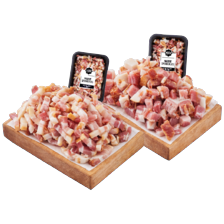 Noordertrots ambachtelijke magere spekblokjes of -reepjes